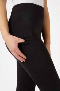 Horze Damen Vollbesatzreitleggings Mit Mesh-Beinabschlüssen -Cavallo Verkäufe 36910 bl 05