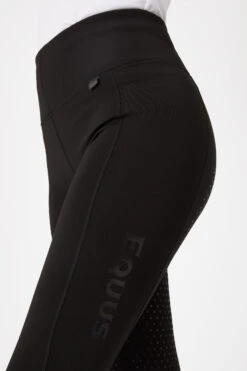 Horze Damen Vollbesatzreitleggings Mit Mesh-Beinabschlüssen -Cavallo Verkäufe 36910 bl 06