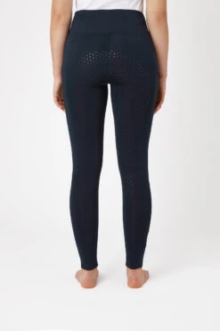 Horze Damen Vollbesatzreitleggings Mit Mesh-Beinabschlüssen -Cavallo Verkäufe 36910 db 04