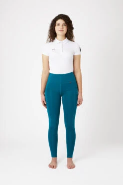 Horze Damen Vollbesatzreitleggings Mit Mesh-Beinabschlüssen -Cavallo Verkäufe 36910 lgnb 03