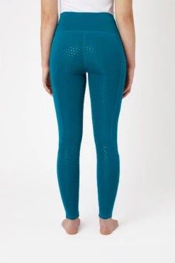 Horze Damen Vollbesatzreitleggings Mit Mesh-Beinabschlüssen -Cavallo Verkäufe 36910 lgnb 04