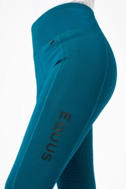 Horze Damen Vollbesatzreitleggings Mit Mesh-Beinabschlüssen -Cavallo Verkäufe 36910 lgnb 06