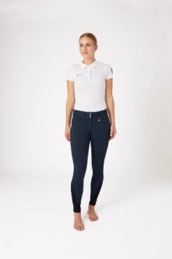 Horze Damen Jeansreithose Mit Silikonvollbesatz Und Hohem Bund -Cavallo Verkäufe 36953 DNB 3