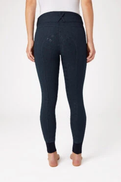 Horze Damen Jeansreithose Mit Silikonvollbesatz Und Hohem Bund -Cavallo Verkäufe 36953 DNB 4
