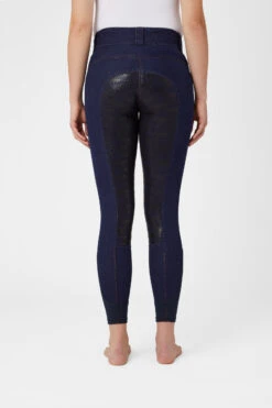 Horze Damen Jeansreithose Mit Leder- Und Silikonvollbesatz 18 Horze Damen Jeansreithose Mit Leder- Und Silikonvollbesatz -Cavallo Verkäufe 36958 DNB 4