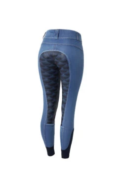 Horze Damen Jeansreithose Mit Leder- Und Silikonvollbesatz 22 Horze Damen Jeansreithose Mit Leder- Und Silikonvollbesatz -Cavallo Verkäufe 36958 LDB 1