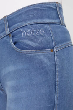Horze Damen Jeansreithose Mit Leder- Und Silikonvollbesatz 26 Horze Damen Jeansreithose Mit Leder- Und Silikonvollbesatz -Cavallo Verkäufe 36958 LDB 5