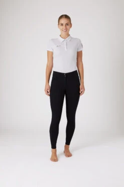 Horze Damenreithose Mit Ledervollbesatz Und Kristalltaschen 16 Horze Damenreithose Mit Ledervollbesatz Und Kristalltaschen -Cavallo Verkäufe 36959 BL 3