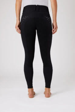 Horze Damenreithose Mit Ledervollbesatz Und Kristalltaschen 17 Horze Damenreithose Mit Ledervollbesatz Und Kristalltaschen -Cavallo Verkäufe 36959 BL 4