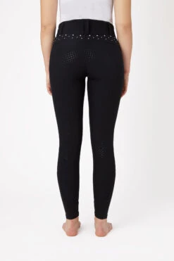 Horze Damen Vollbesatzreithose Mit Hohem Bund Und Kristallen -Cavallo Verkäufe 36963 bl 04