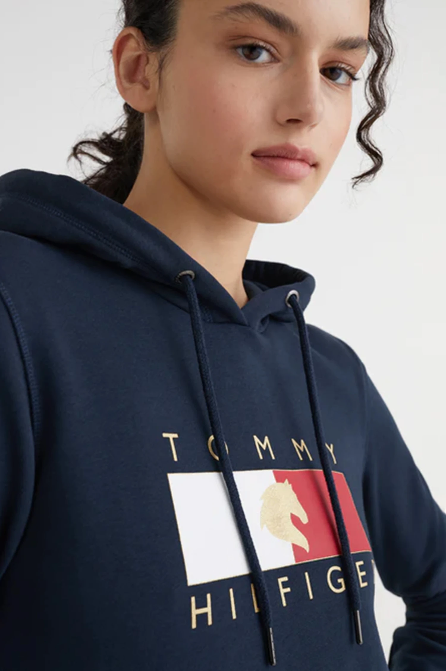 Tommy Hilfiger Golden Style Damen Hoodie 6 Tommy Hilfiger Golden Style Damen Hoodie – Bild 4