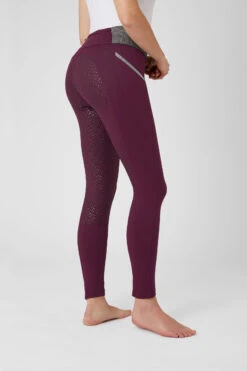 Damen Reitleggings Mit Vollbesatz Und Glitzerbund -Cavallo Verkäufe CP3672 BU 2