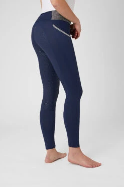 Damen Reitleggings Mit Vollbesatz Und Glitzerbund -Cavallo Verkäufe CP3672 DB 2