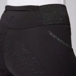 Reitleggings Für Damen Mit Vollbesatz Und Glitzerbund -Cavallo Verkäufe CP3690 BL 5