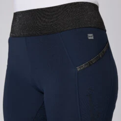Reitleggings Für Damen Mit Vollbesatz Und Glitzerbund -Cavallo Verkäufe CP3690 DB 4