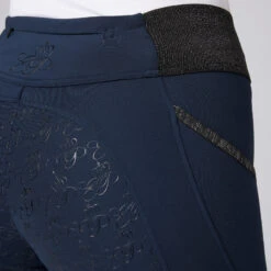 Reitleggings Für Damen Mit Vollbesatz Und Glitzerbund -Cavallo Verkäufe CP3690 DB 5
