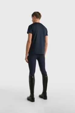 Tommy Hilfiger Equestrian Performance Crest Herren Print T-Shirt -Cavallo Verkäufe DH2GU 550 06