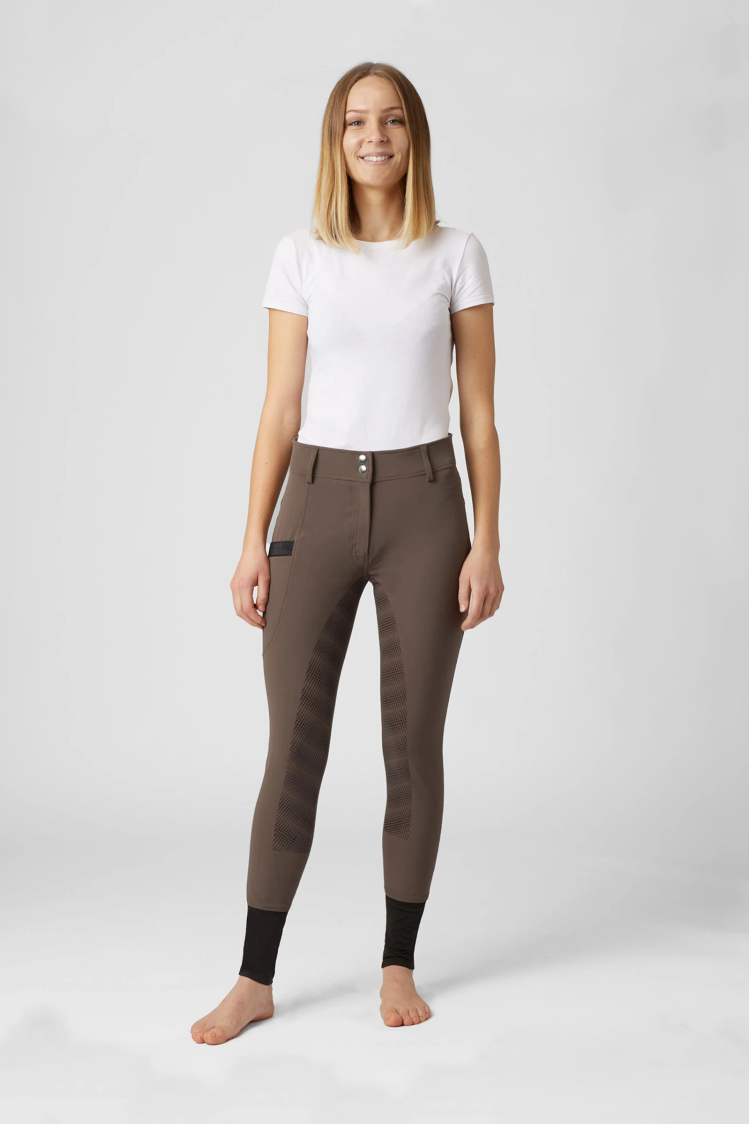 Horze Vollbesatzreithose Mit Hohem Bund Und Handytasche 20 Horze Vollbesatzreithose Mit Hohem Bund Und Handytasche – Bild 18