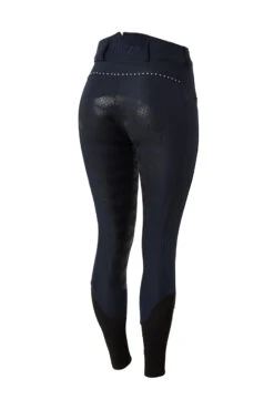 Horze Thermo Softshellreithose Für Damen Mit Hohem Bund Und Kristallen -Cavallo Verkäufe cp3592 db 01