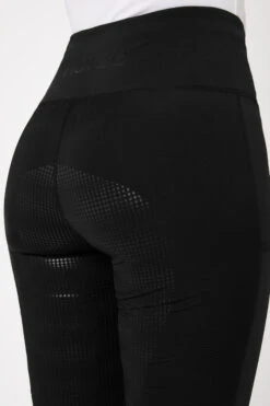 Horze Reitleggings Für Damen Mit Silikonvollbesatz Und Handytasche -Cavallo Verkäufe cp3593 bl 06