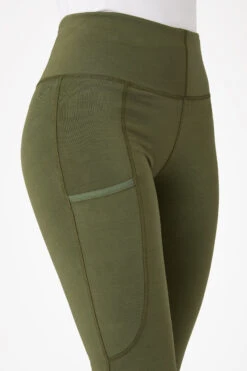 Horze Reitleggings Für Damen Mit Silikonvollbesatz Und Handytasche -Cavallo Verkäufe cp3593 dgr 05