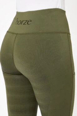 Horze Reitleggings Für Damen Mit Silikonvollbesatz Und Handytasche -Cavallo Verkäufe cp3593 dgr 06