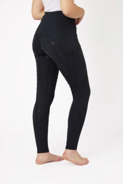 Reitleggings Mit Vollbesatz Für Damen Aus Silikon Mit Hohem Bund 23 Reitleggings Mit Vollbesatz Für Damen Aus Silikon Mit Hohem Bund -Cavallo Verkäufe cp3675 bl 02