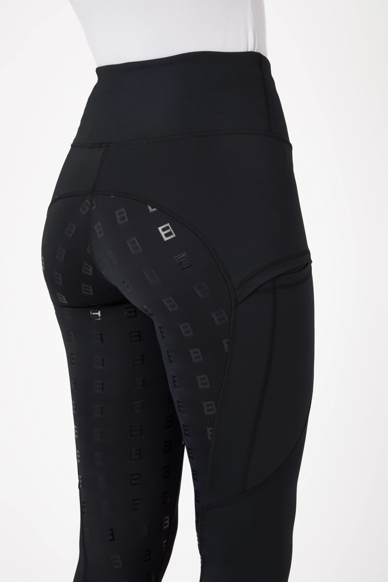 Reitleggings Mit Vollbesatz Für Damen Aus Silikon Mit Hohem Bund 7 Reitleggings Mit Vollbesatz Für Damen Aus Silikon Mit Hohem Bund – Bild 5
