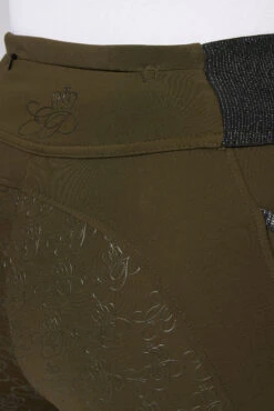 Reitleggings Für Damen Mit Vollbesatz Und Glitzerbund -Cavallo Verkäufe cp3690 br 06