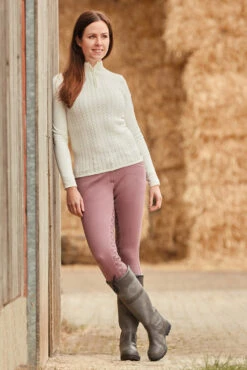 Horze Wasserdichte Damen Country Stiefel Mit Kunstfellfutter -Cavallo Verkäufe cp3913 bl 08